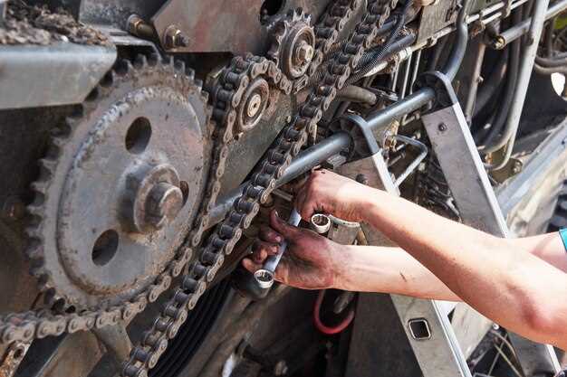 Signs of wear and tear on race components
